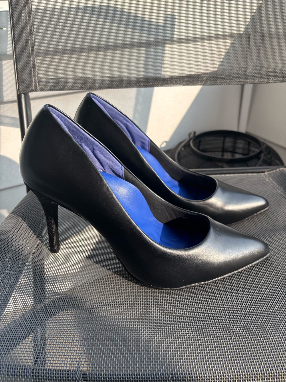 Antonia Saint New York Victoria Heels Polos Size 9 Black